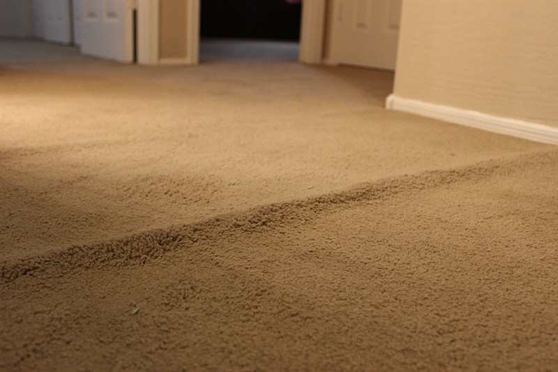 Carpet Stretching Before