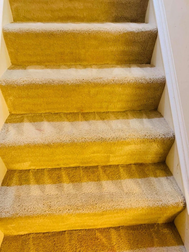Stairs Cleaning After
